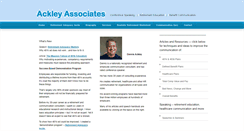 Desktop Screenshot of dennisackley.com